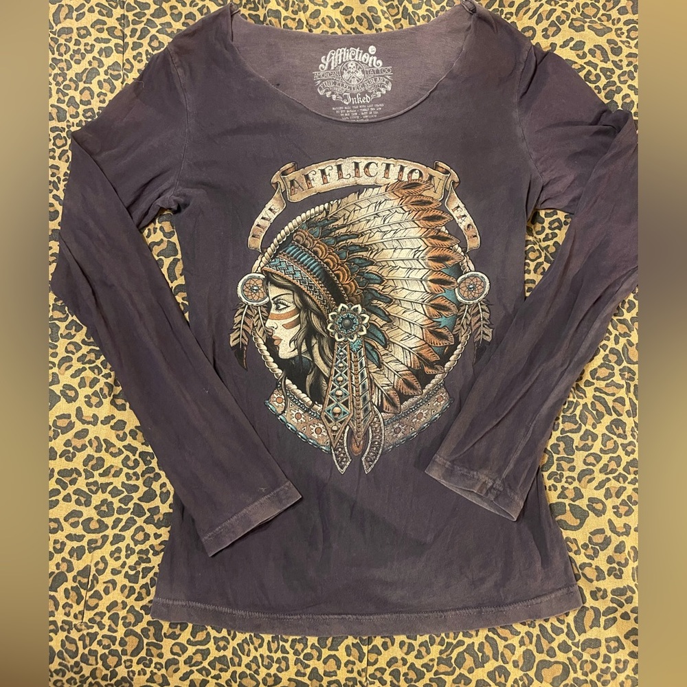 Buckle Affliction American Inked